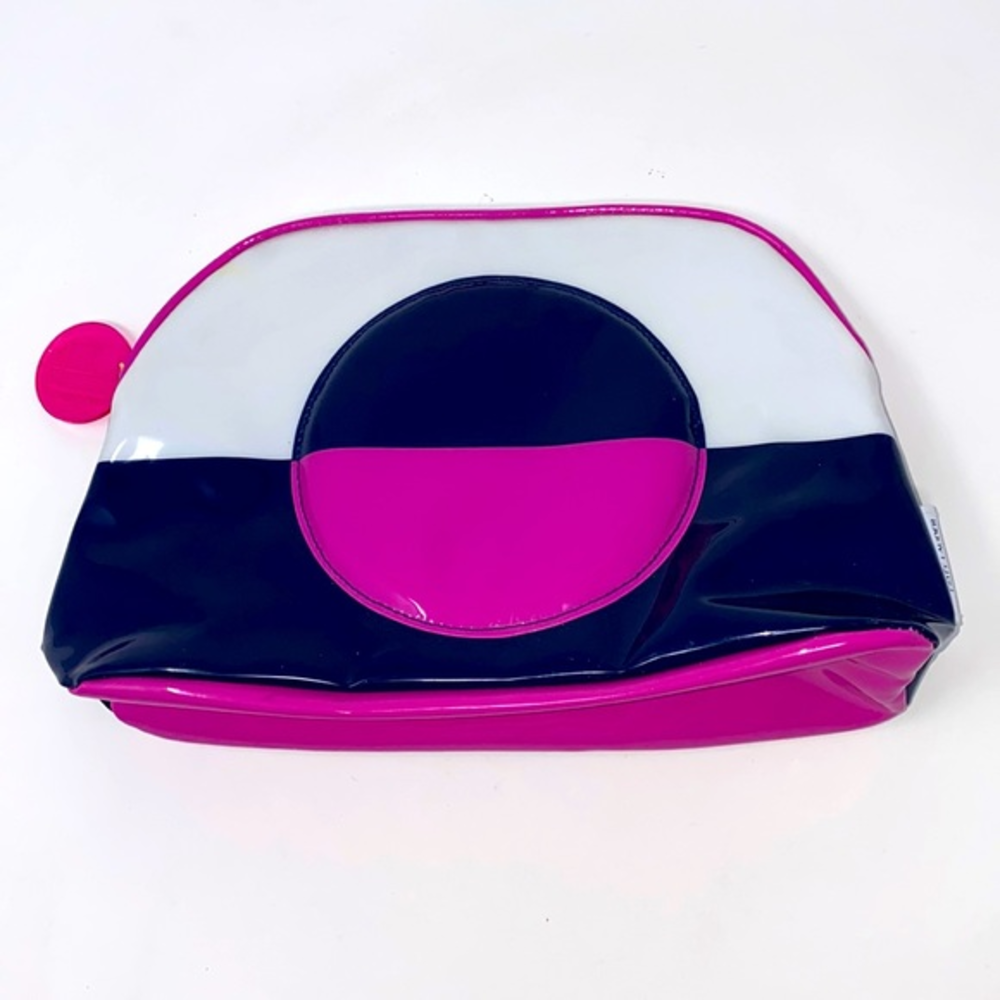 Lisa Perry‎ Estee Lauder Shiny Zip Up Makeup Bag